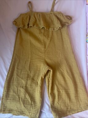 Old Navy yellow jumpsuit